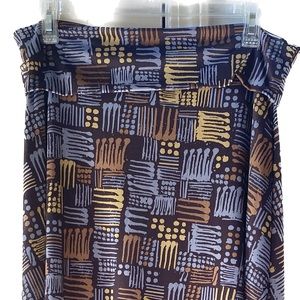 LuLaRoe Maxi Skirt  Medium